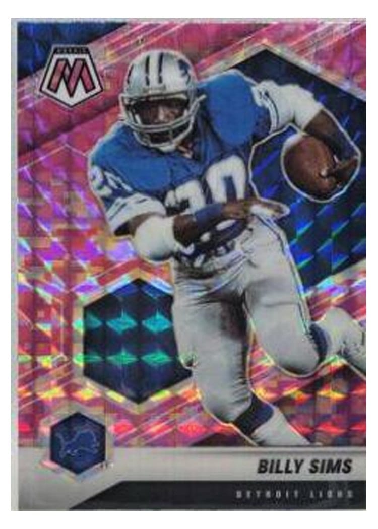 2021 Panini Mosaic Base Set Billy Sims #76 card