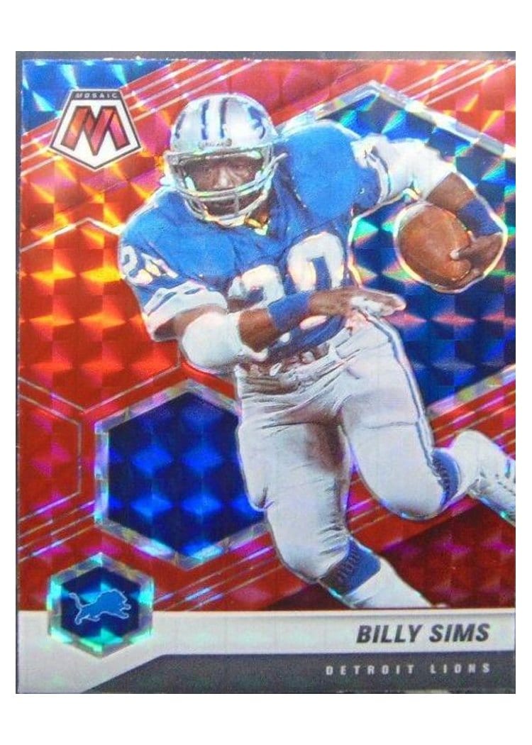2021 Panini Mosaic Base Set Billy Sims #76 card