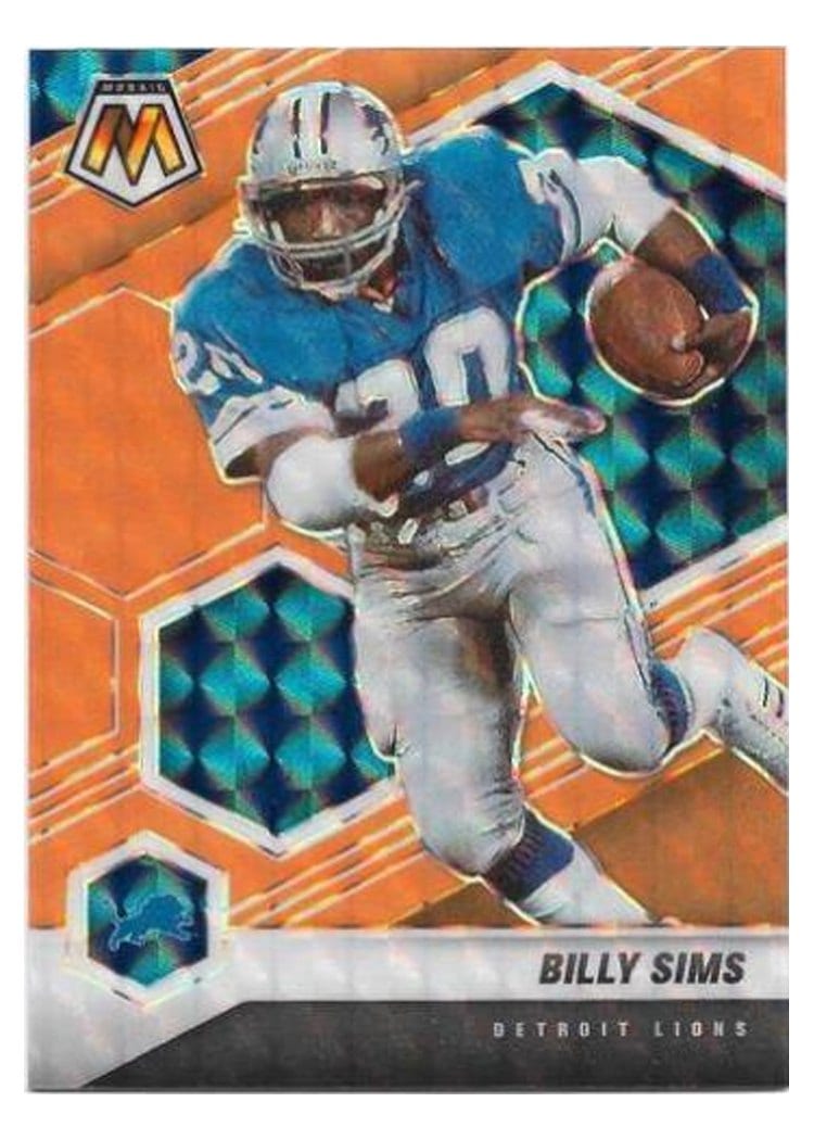 2021 Panini Mosaic Base Set Billy Sims #76 card