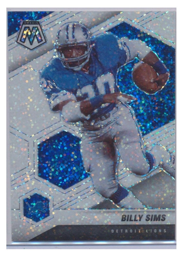 2021 Panini Mosaic Base Set Billy Sims #76 card