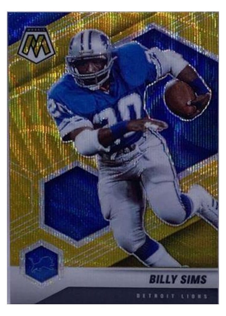 2021 Panini Mosaic Base Set Billy Sims #76 card