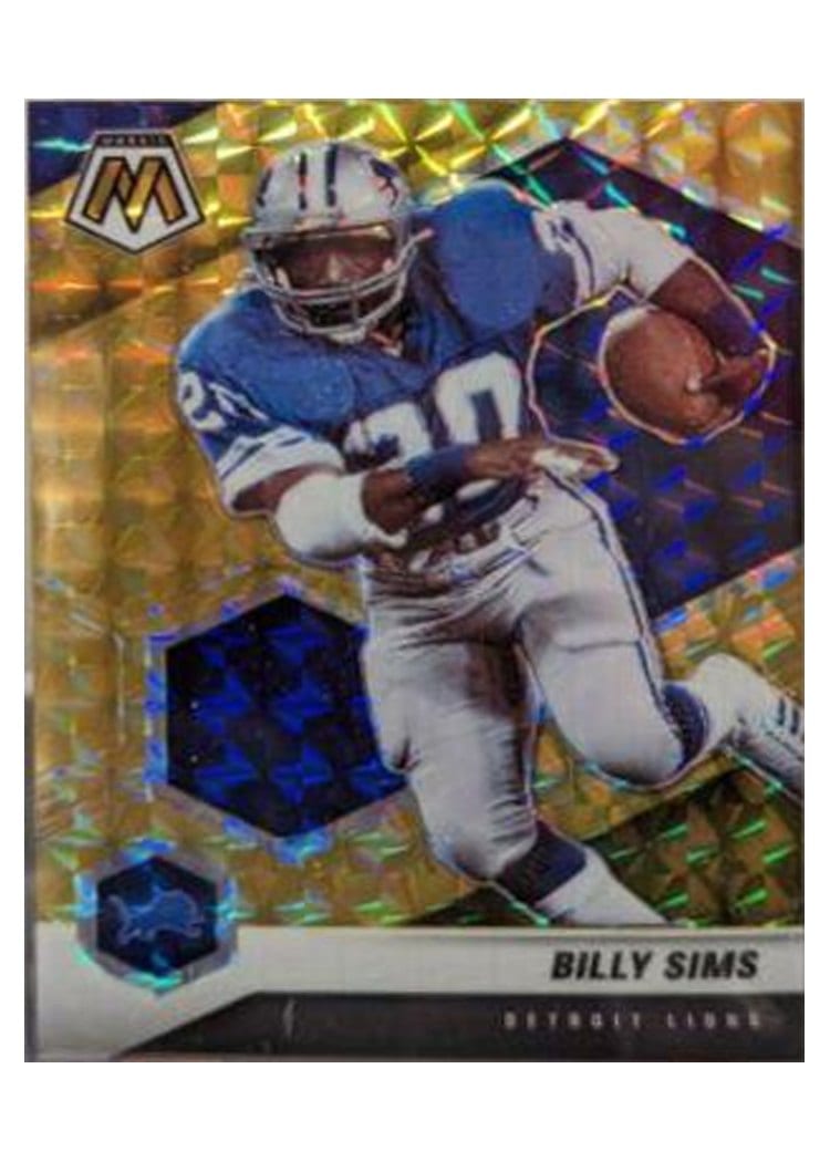 2021 Panini Mosaic Base Set Billy Sims #76 card
