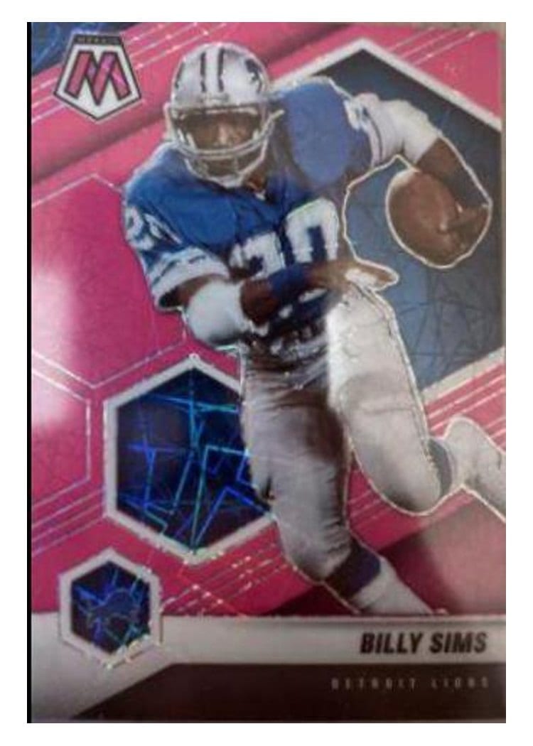 2021 Panini Mosaic Base Set Billy Sims #76 card