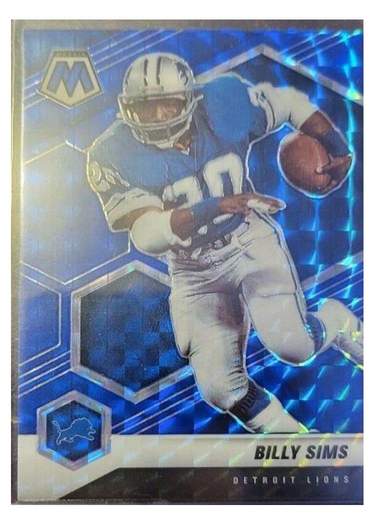2021 Panini Mosaic Base Set Billy Sims #76 card