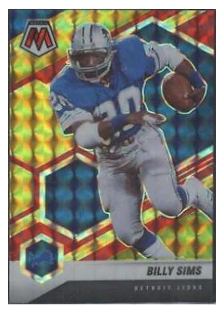 2021 Panini Mosaic Base Set Billy Sims #76 card