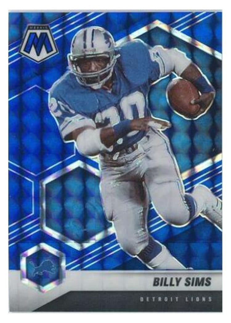 2021 Panini Mosaic Base Set Billy Sims #76 card