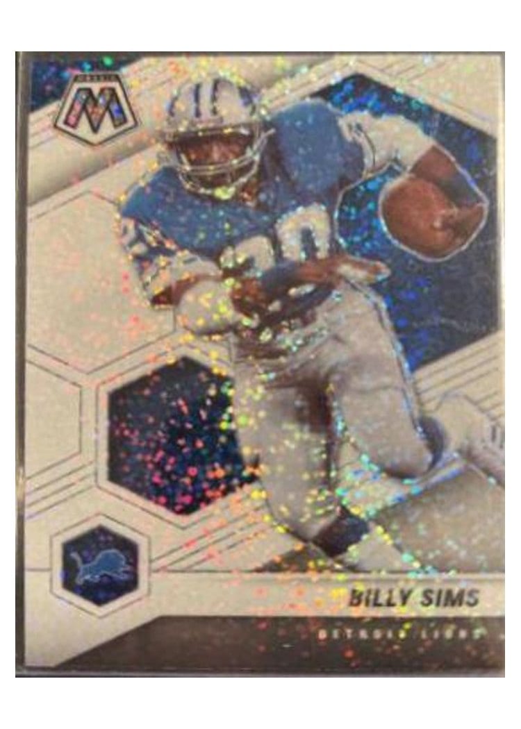 2021 Panini Mosaic Base Set Billy Sims #76 card