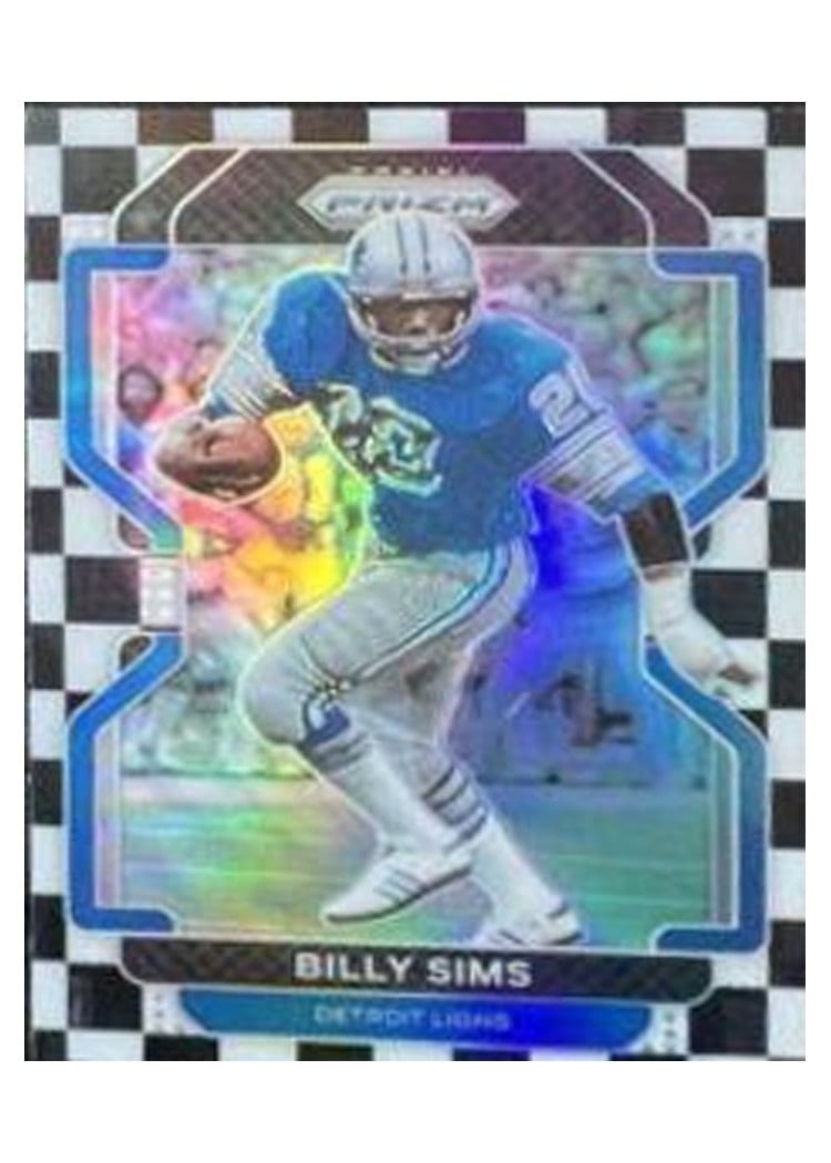 2021 Panini Prizm Base Set Billy Sims #154 card