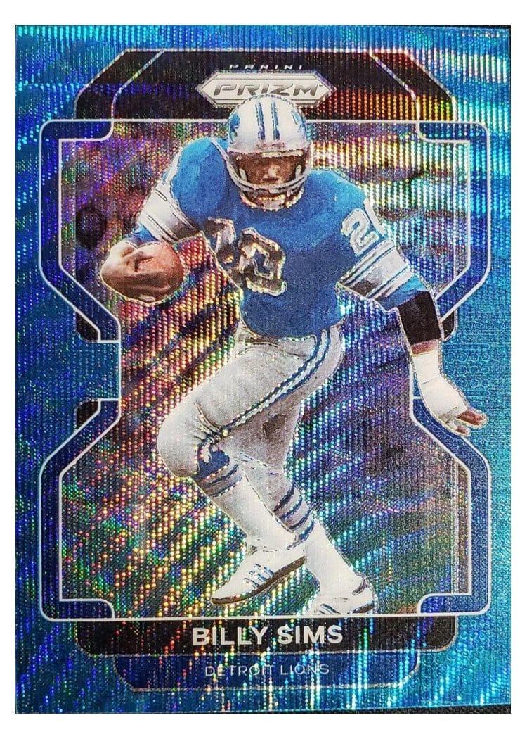 2021 Panini Prizm Base Set Billy Sims #154 card