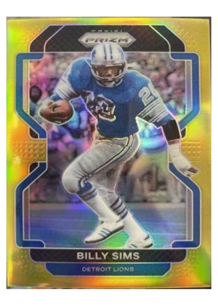 2021 Panini Prizm Base Set Billy Sims #154 card