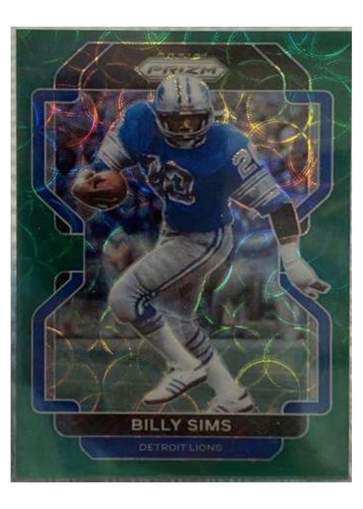 2021 Panini Prizm Base Set Billy Sims #154 card