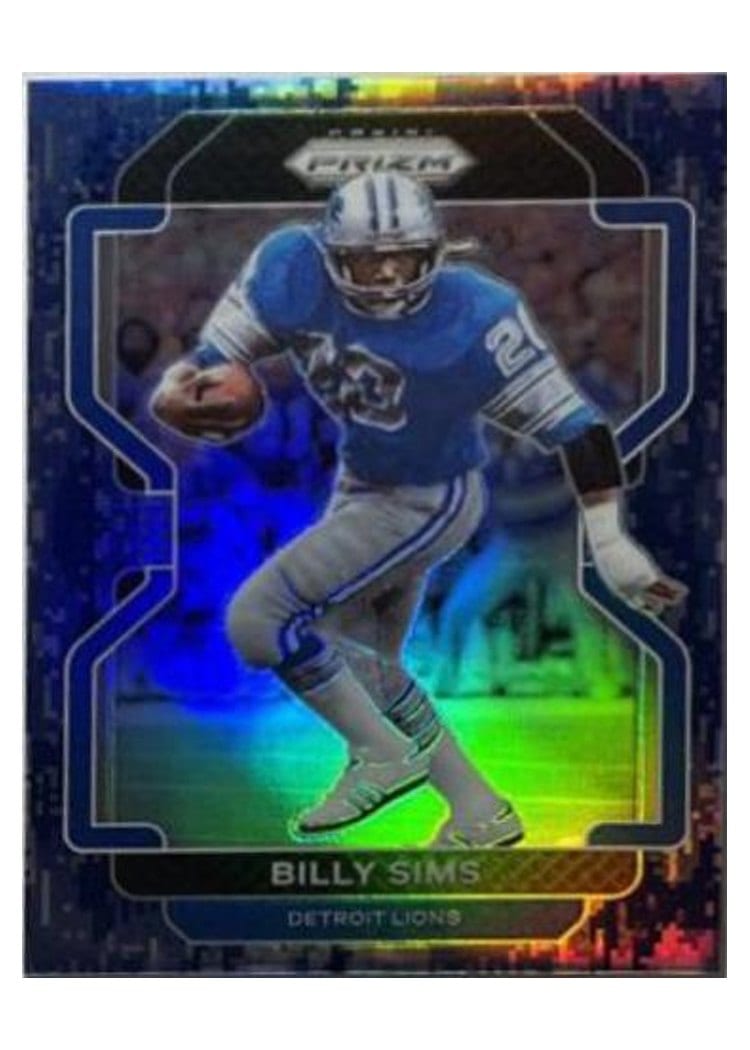 2021 Panini Prizm Base Set Billy Sims #154 card