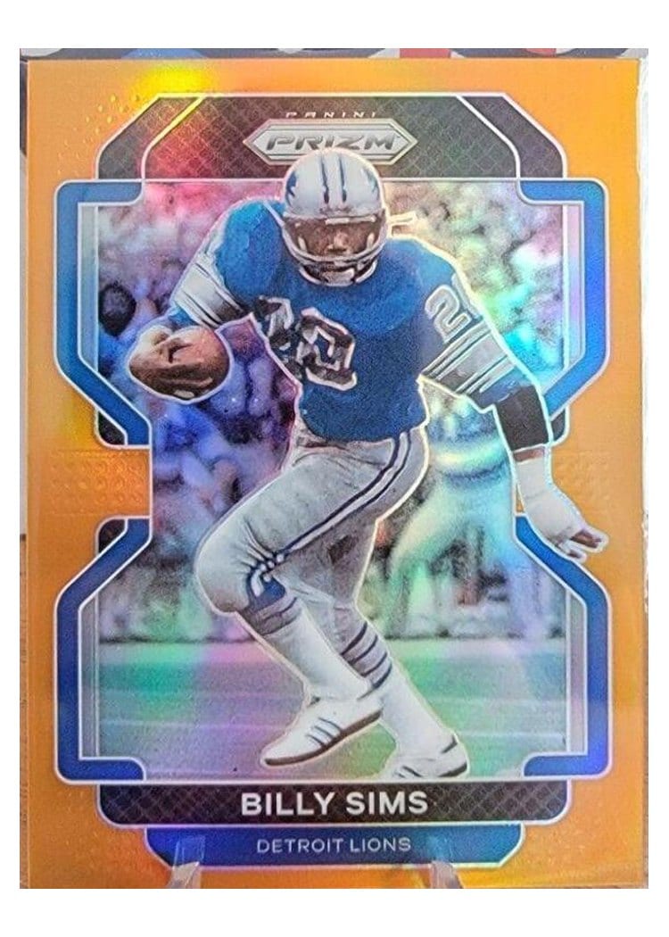 2021 Panini Prizm Base Set Billy Sims #154 card
