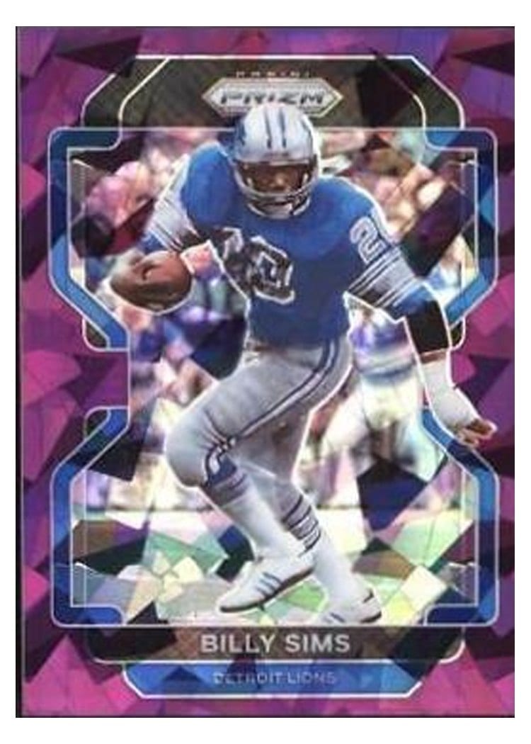 2021 Panini Prizm Base Set Billy Sims #154 card