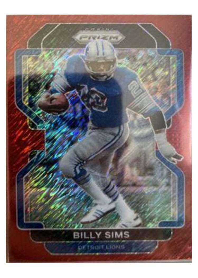 2021 Panini Prizm Base Set Billy Sims #154 card