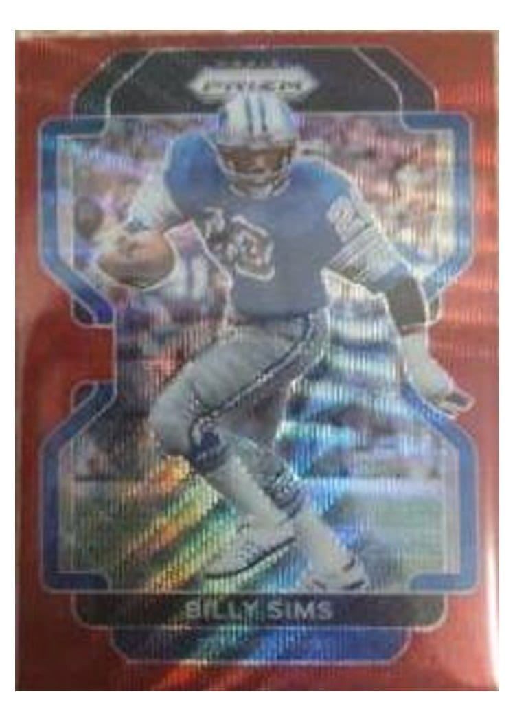 2021 Panini Prizm Base Set Billy Sims #154 card