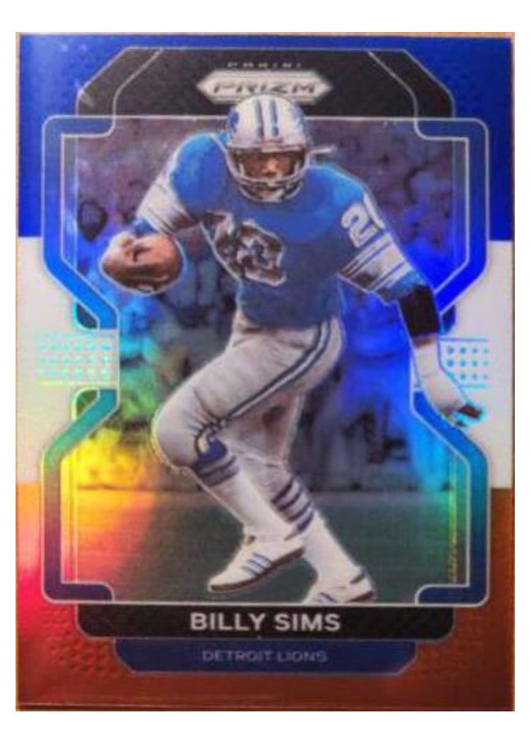 2021 Panini Prizm Base Set Billy Sims #154 card