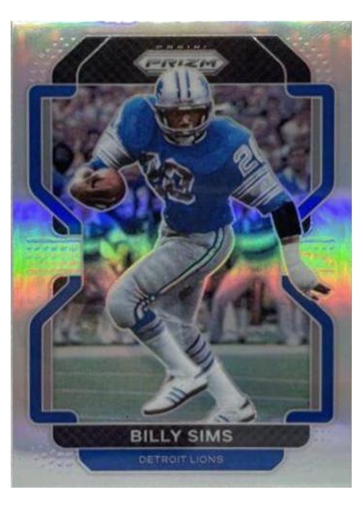 2021 Panini Prizm Base Set Billy Sims #154 card