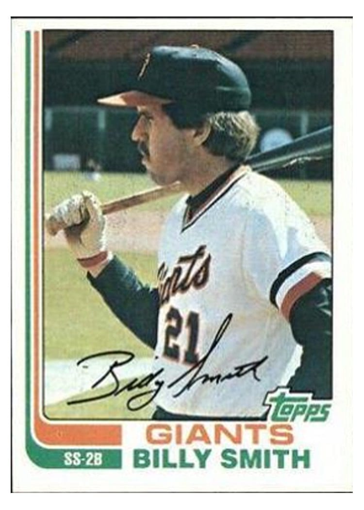 1982 Topps Billy Smith #593 card