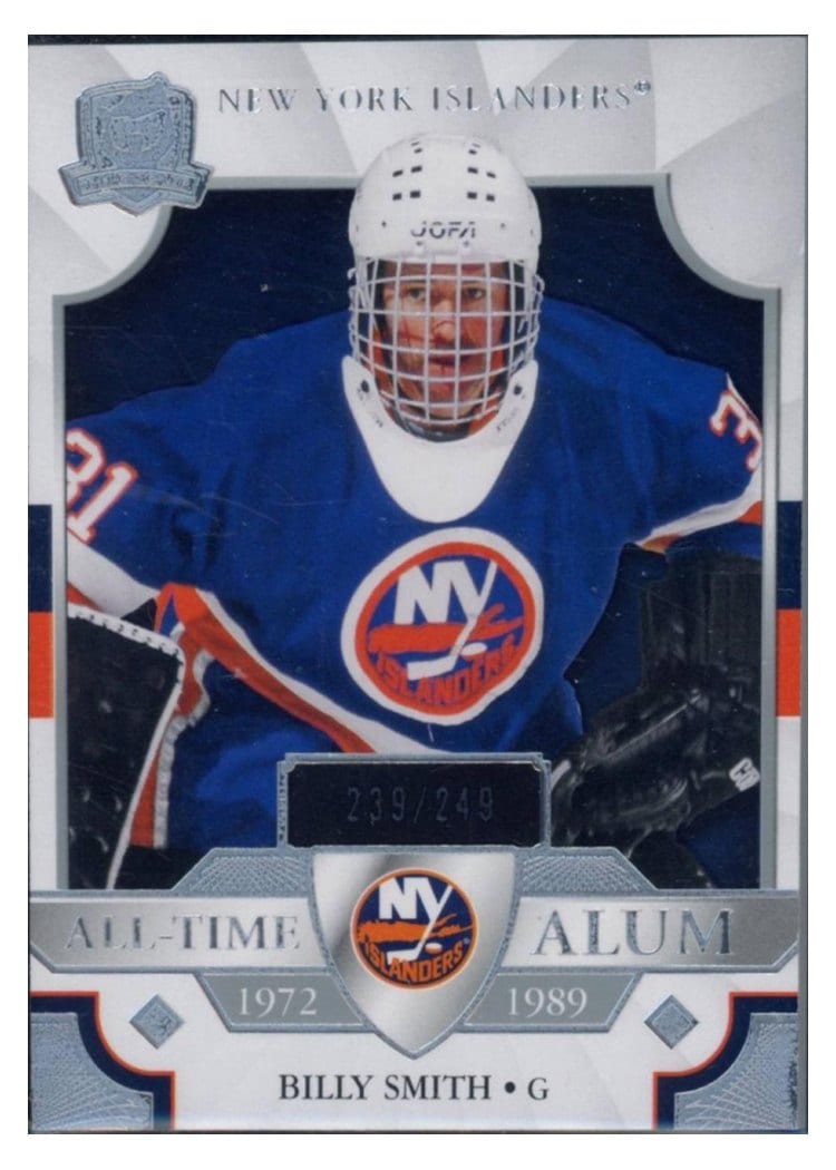 2021-22 Upper Deck The Cup All-Time Alumni Billy Smith #ATA-BS card