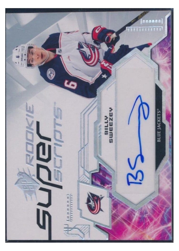 2023-24 SPx Rookie Superscripts Billy Sweezey #SSR-BS card
