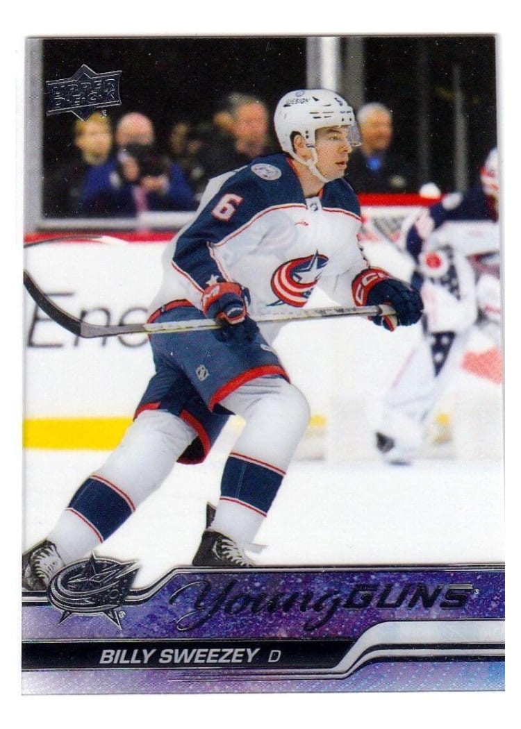 2023-24 Upper Deck Base Set Billy Sweezey #487 card