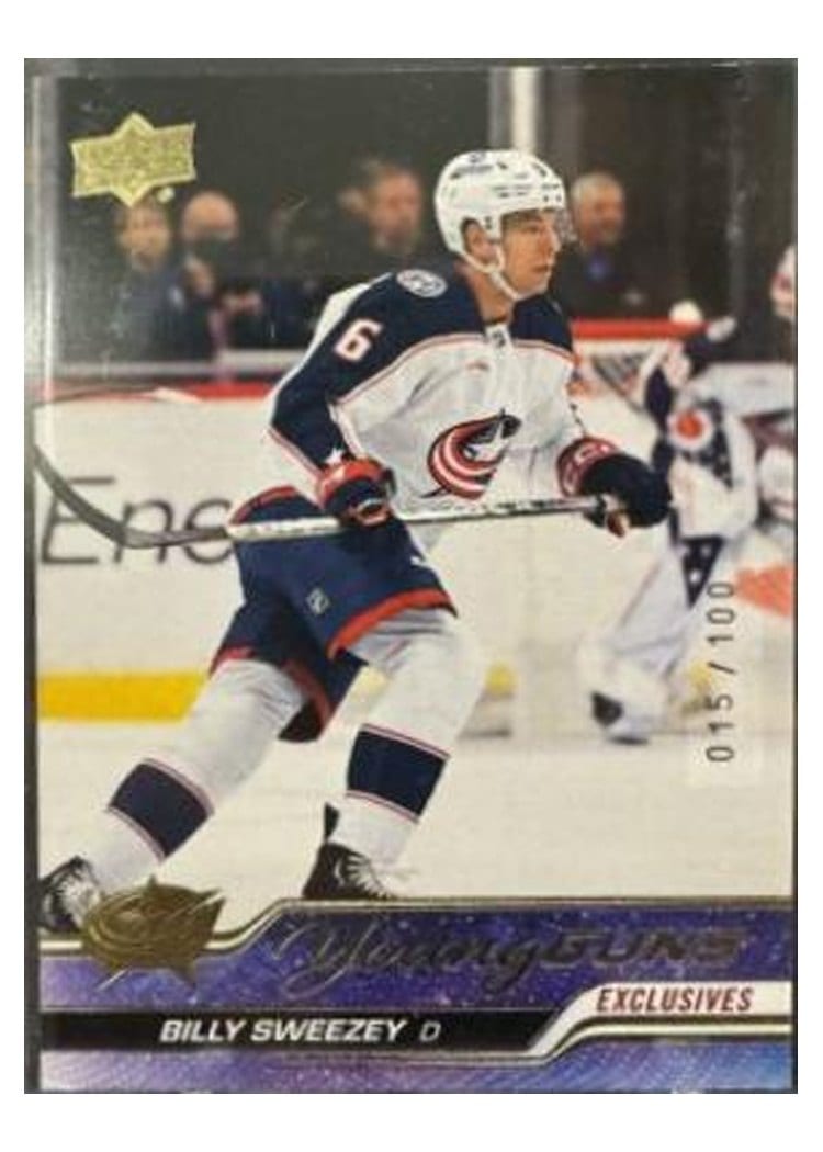 2023-24 Upper Deck Base Set Billy Sweezey #487 card