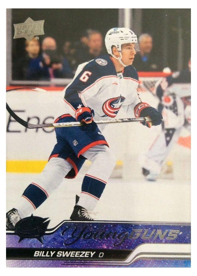2023-24 Upper Deck Base Set Billy Sweezey #487 card