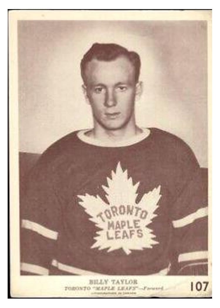 1940 O-Pee-Chee V301-2 Billy Taylor #107 card