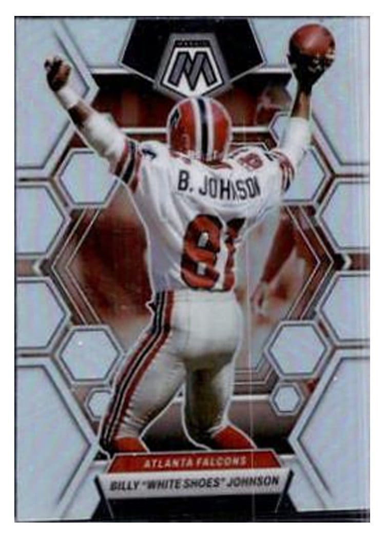 2023 Panini Mosaic Base Set Billy "White Shoes" Johnson Silver #11 card