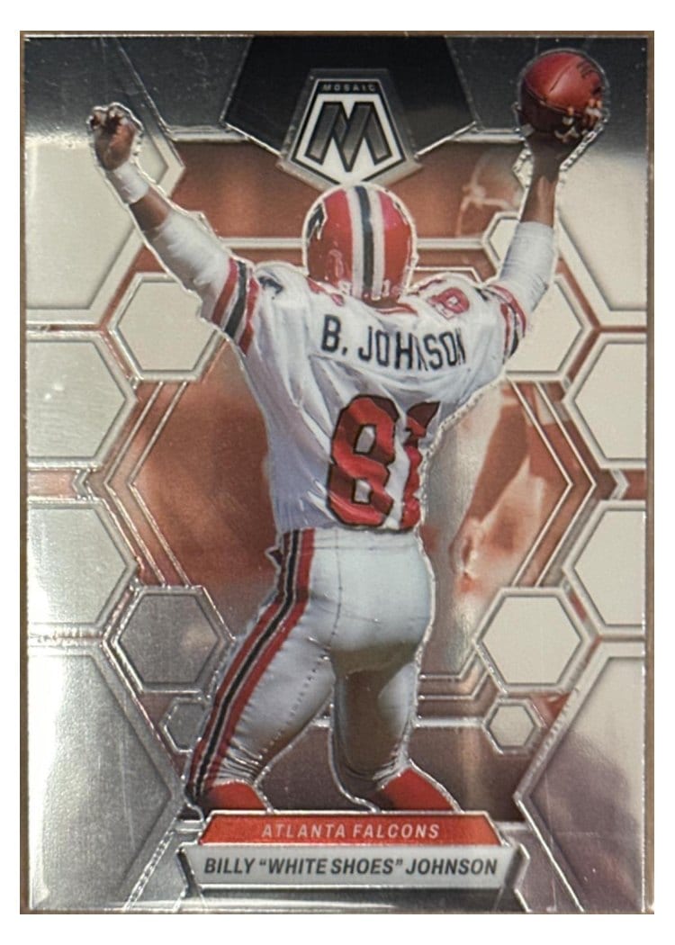 2023 Panini Mosaic Base Set Billy "White Shoes" Johnson #11 card