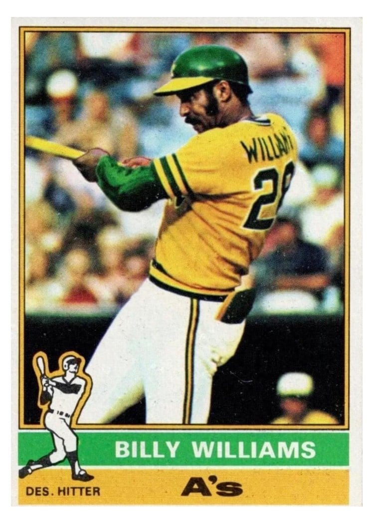 1976 Topps Billy Williams #525 card