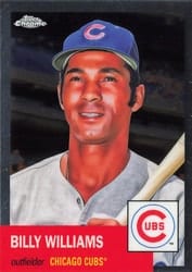 2022 Topps Chrome Platinum Anniversary Base Set Billy Williams #347 card
