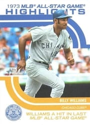 2022 Topps Heritage 1973 MLB All-Star Game Highlights Billy Williams #ASGH-4 card