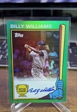 2024 Topps Archives 1990 Topps Batting Leaders Autographs Billy Williams #90BLA-BW card