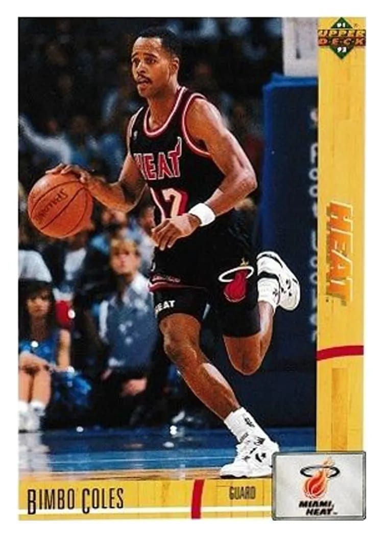 1991 Upper Deck Bimbo Coles #149 card
