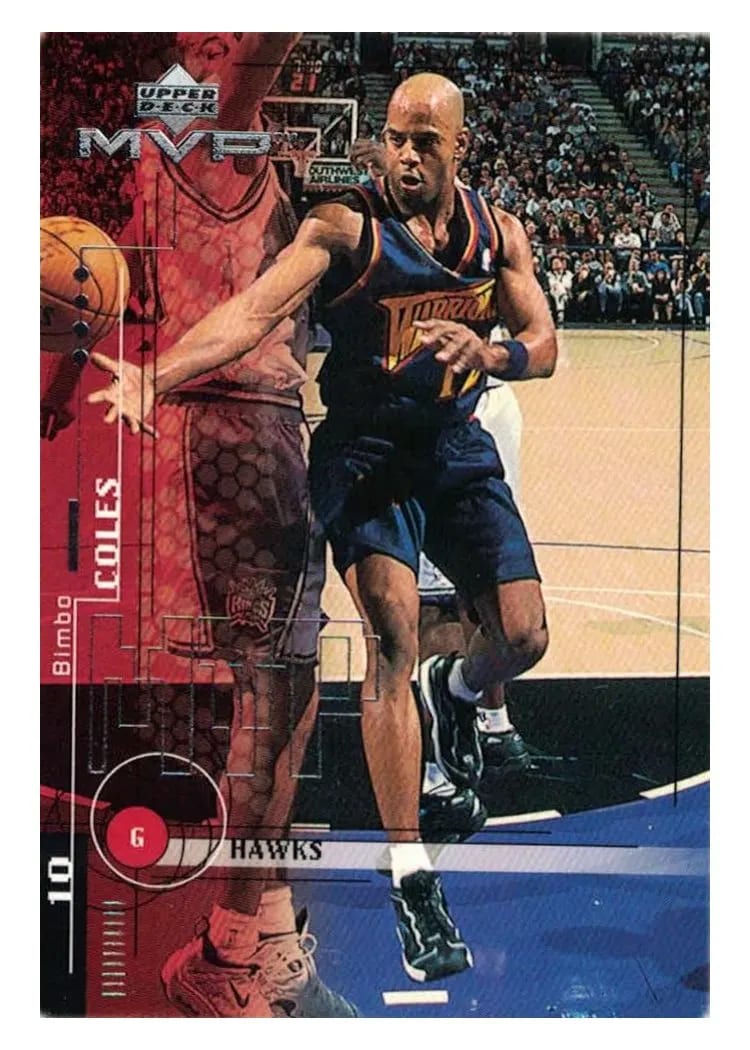 1999 Upper Deck MVP Bimbo Coles #54 card