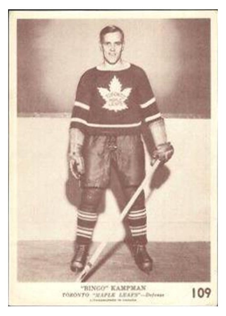 1940 O-Pee-Chee V301-2 'Bingo' Kampman #109 card