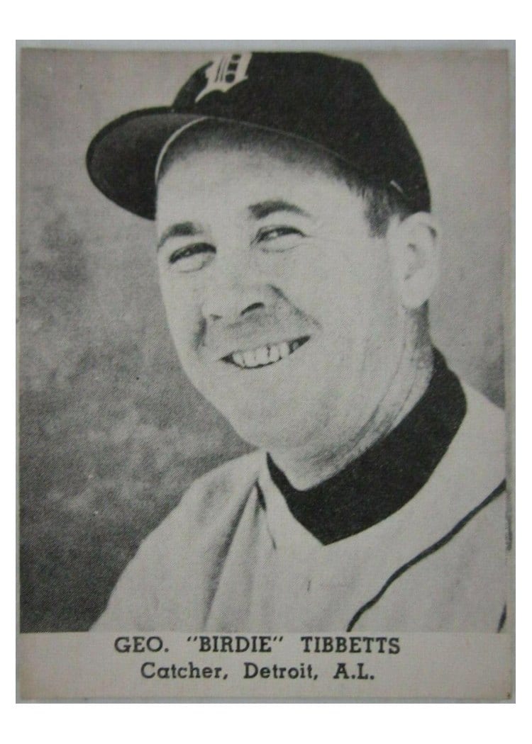 1947 Tip Top Bread 'Birdie' Tibbetts card