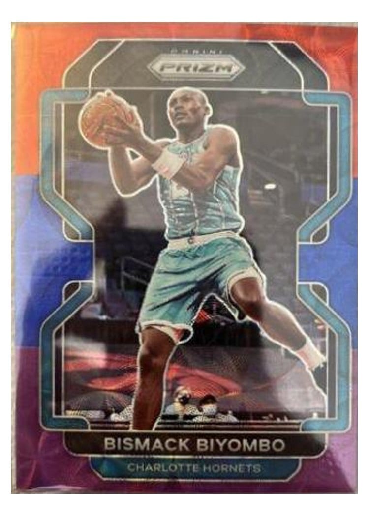 2021-22 Panini Prizm Base Set Bismack Biyombo #195 card
