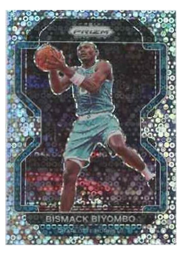 2021-22 Panini Prizm Base Set Bismack Biyombo Fast Break Prizm #195 card