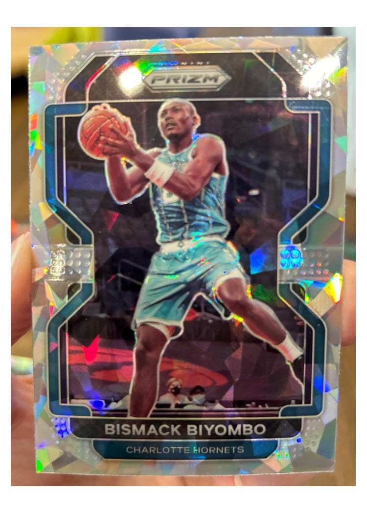 2021-22 Panini Prizm Base Set Bismack Biyombo #195 card