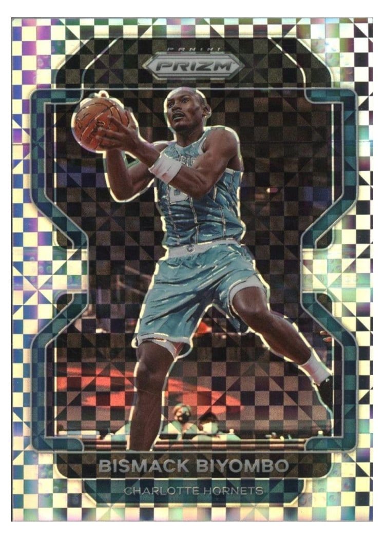 2021-22 Panini Prizm Base Set Bismack Biyombo Lucky Envelope Prizm #195 card