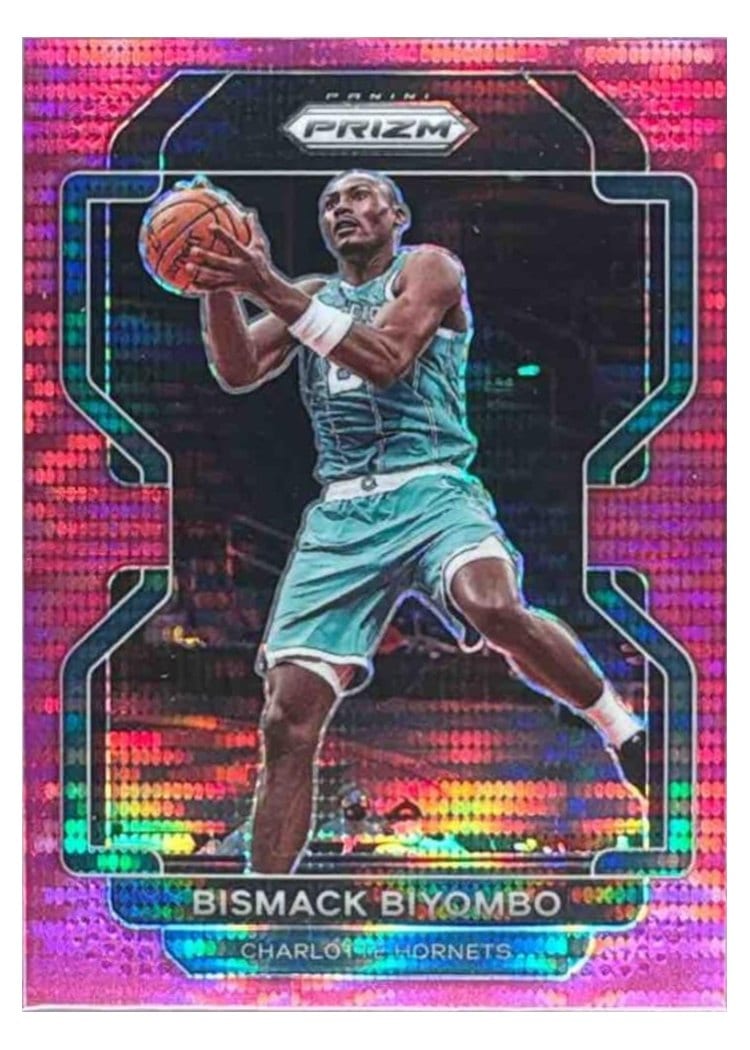 2021-22 Panini Prizm Base Set Bismack Biyombo #195 card