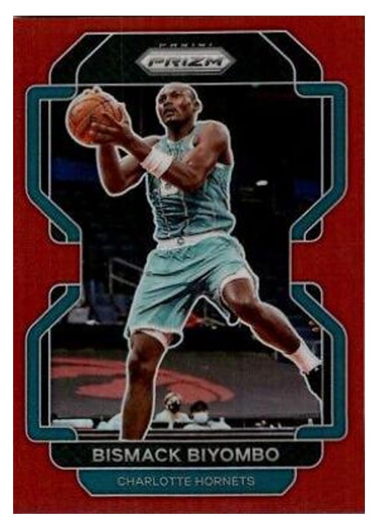 2021-22 Panini Prizm Base Set Bismack Biyombo #195 card