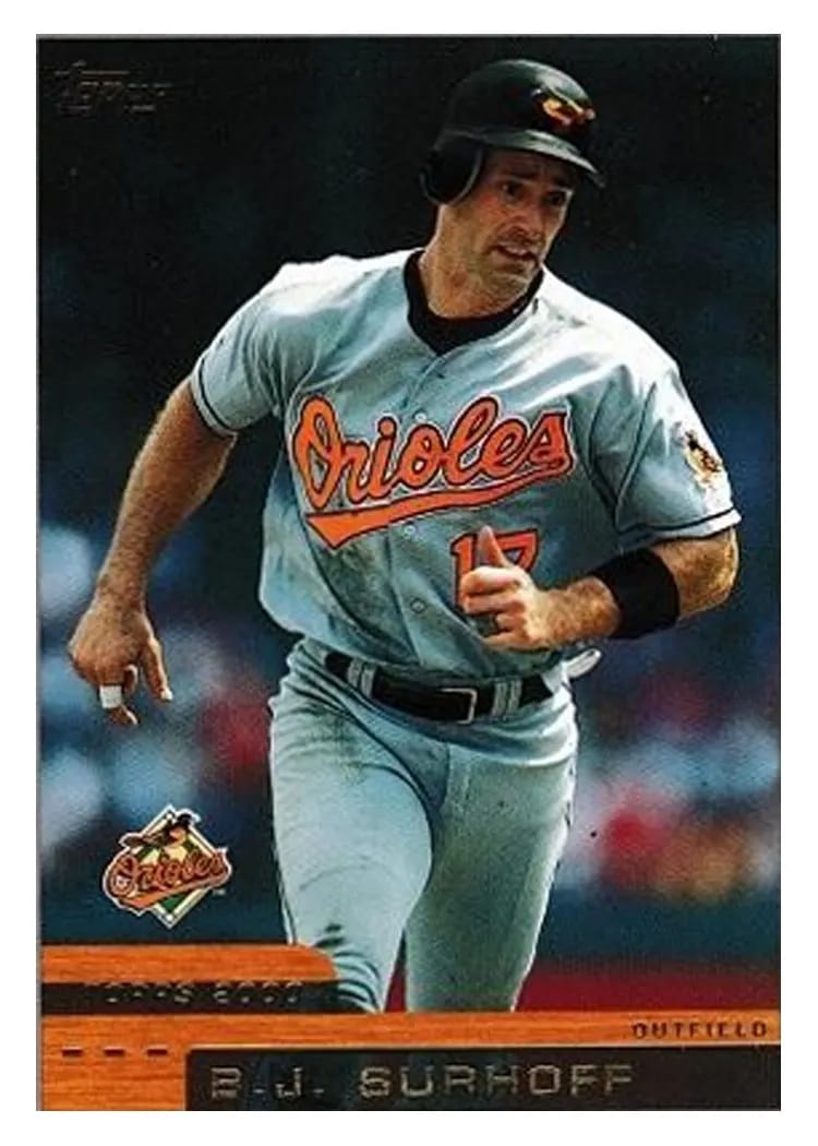 2000 Topps BJ Surhoff #19 card