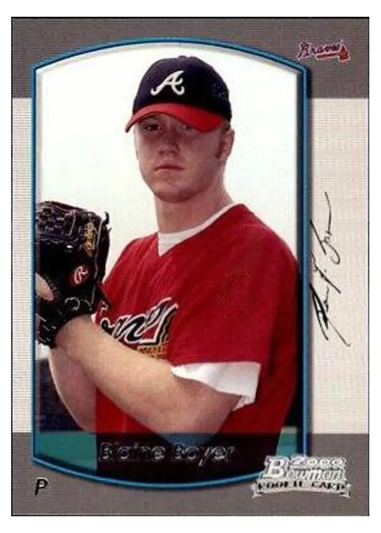 Blaine Boyer, 2000 Bowman Draft Picks