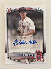 2025 Bowman Prospects Autographs Blake Aita #BPA-BA card