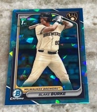 2024 Bowman Draft Sapphire Edition Base Set Blake Burke #BDC-95 card