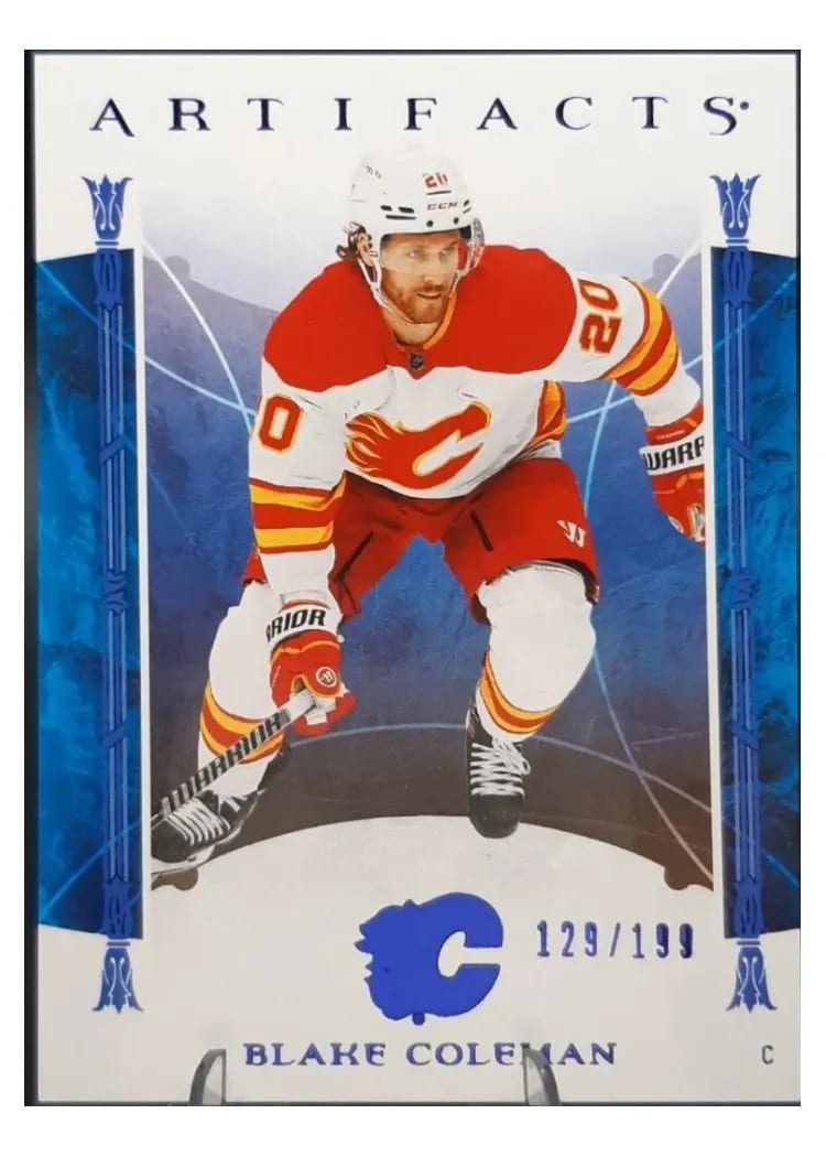 2022-23 Upper Deck Artifacts Base Set Blake Coleman #8 card